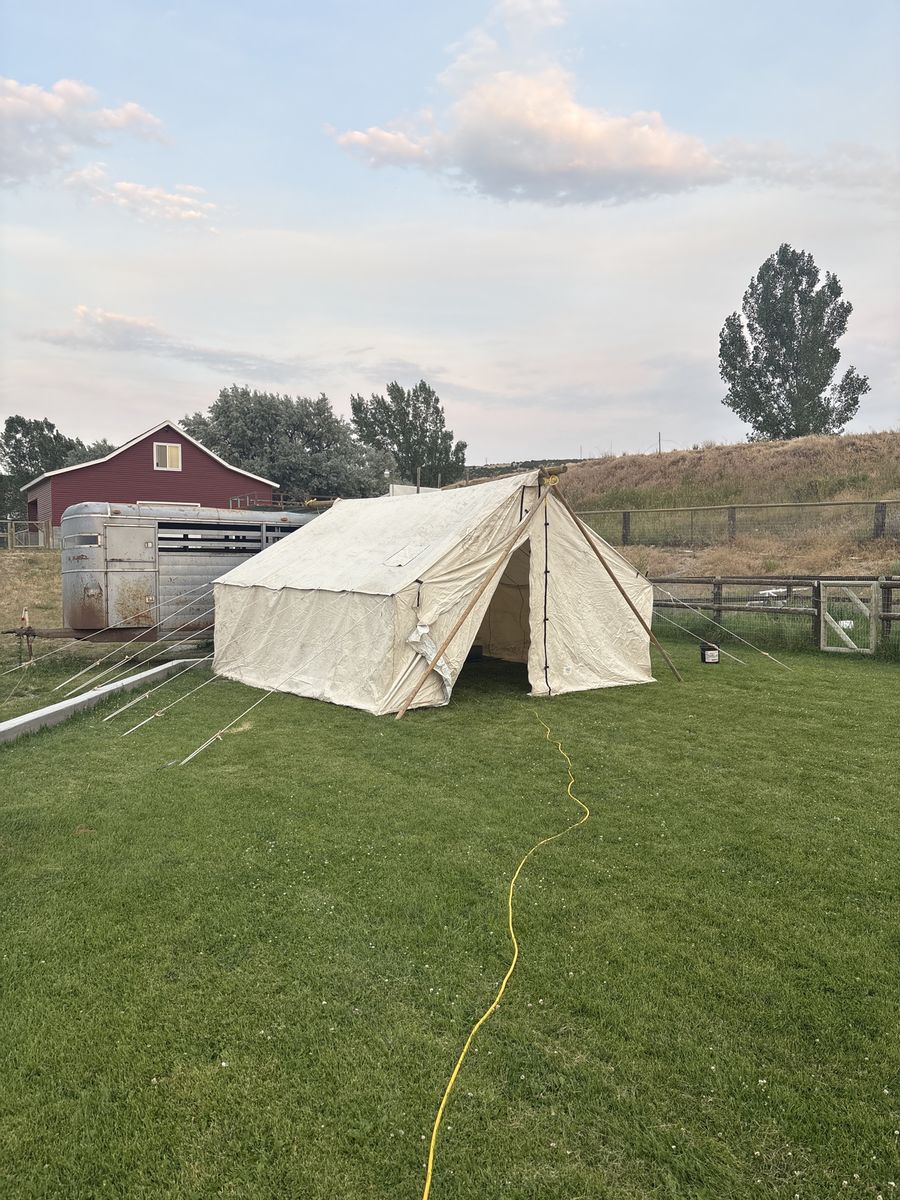 13.5’x15.5’ Wall Tent