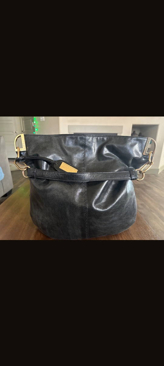 Vintage Badgley Mischka Leather Bag
