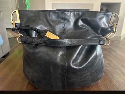 Vintage Badgley Mischka Leather Bag