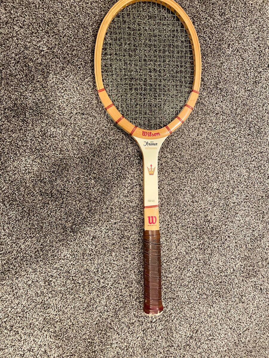 1960s vintage tennis racket