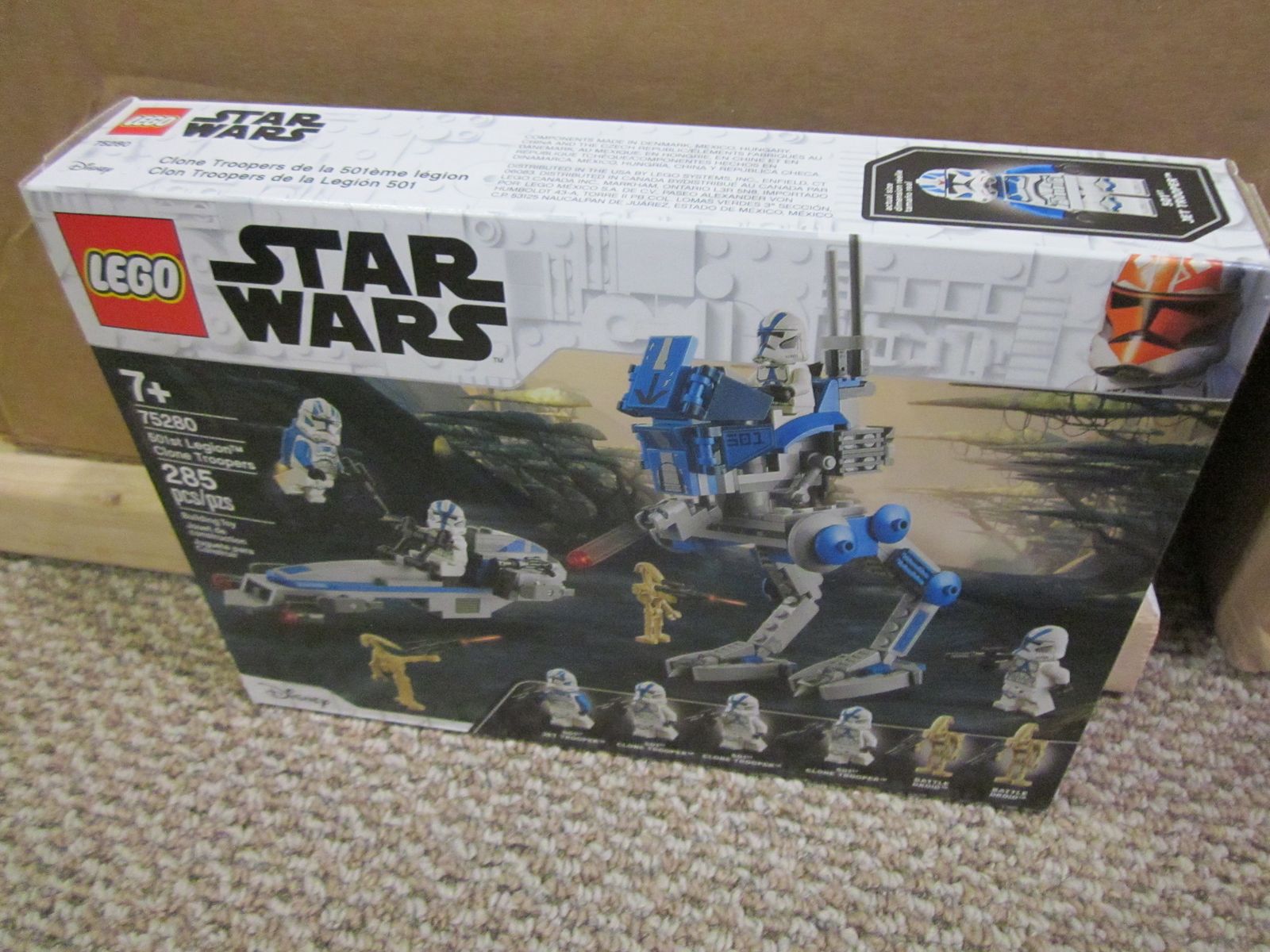 Lego 75280 Star Wars 501st Legion Clone Troopers New Sealed