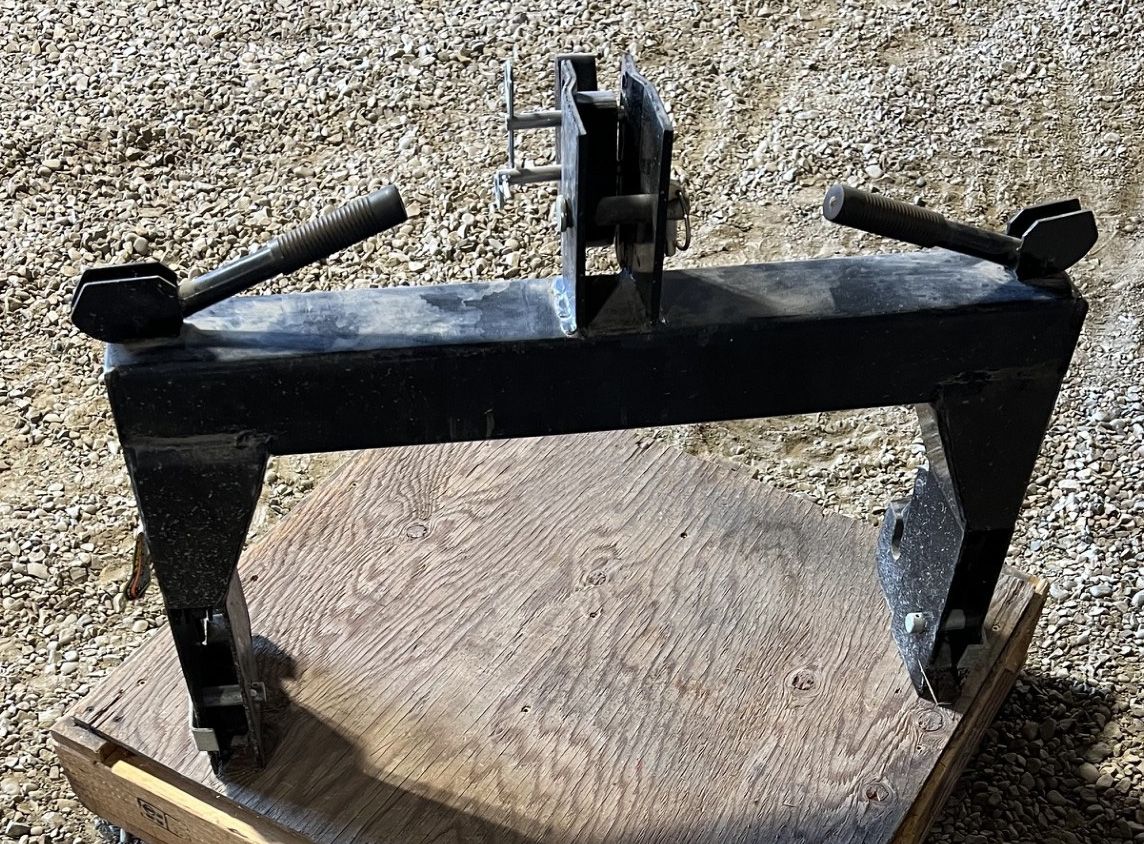 Haul-Master Black 3-point quick Hitch