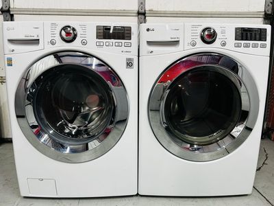 Lg Steam Gas Front Load Set/Stackable