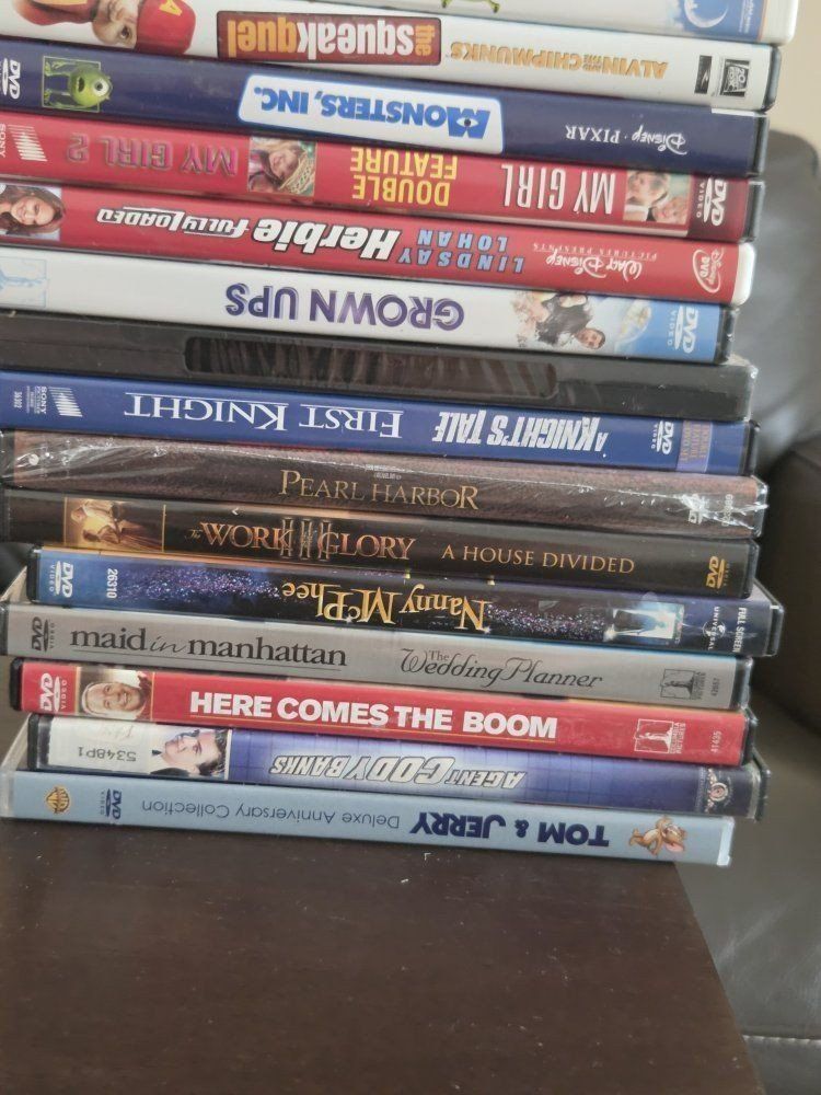 Assorted DVD Movie Collection - Shrek, James Bond, Disney, Family, Action, Comedy, Drama Films over 50 dvds kids. comedy to chur