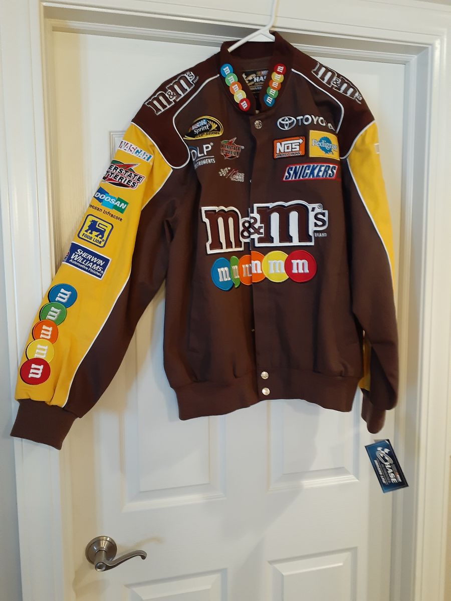 Vintage Kyle Busch M&Ms NASCAR jacket