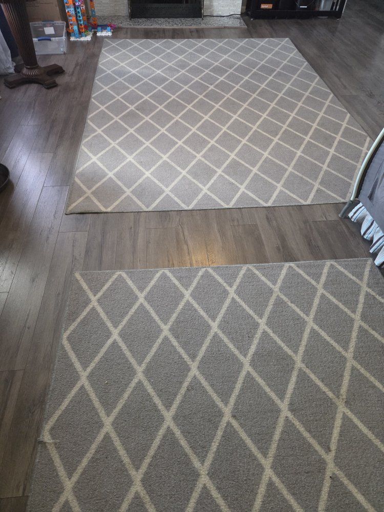Matching area rugs