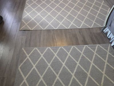 Matching area rugs