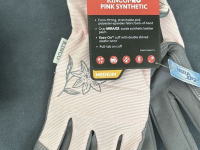 Kinco Women's KincoPro Pink Synthetic Work Gloves Size Medium