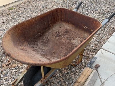 Well Used Wheelbarrow
