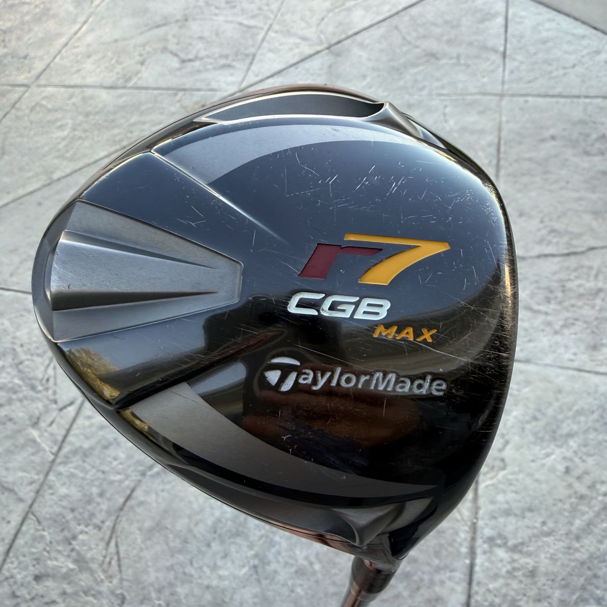 Taylormade r7 CGB MAX Driver 10.5* Mitsubishi Rayon REAX 45g Stiff RH 45"