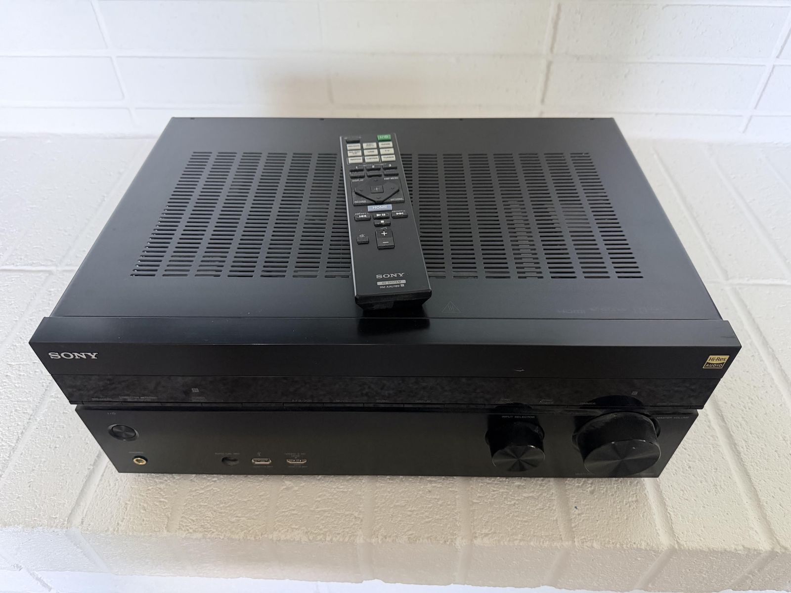 Sony 7.2-channel home theater receiver with Wi-Fi®, Bluetooth®, and Apple® AirPlay®