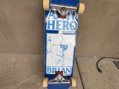 Anti Hero Brian Anderson Skateboard Complete - Thrasher Grip Tape - Lightly Used