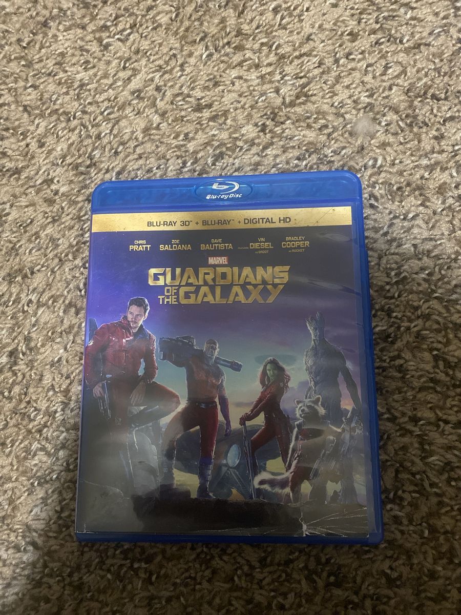 Guardians of the galaxy. Blue ray  movie