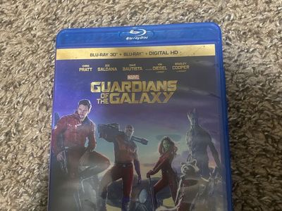 Guardians of the galaxy. Blue ray movie