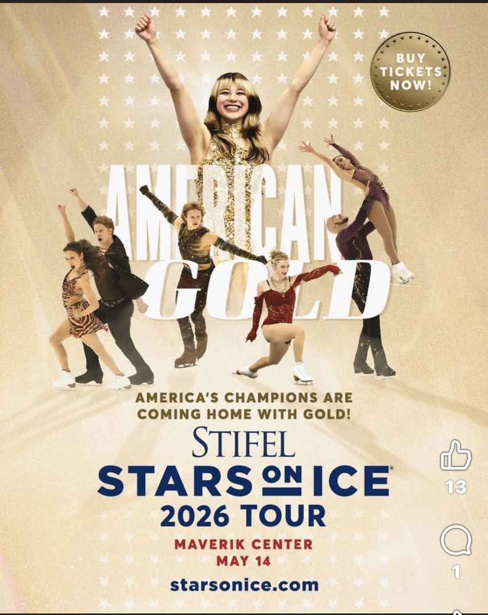Stars on Ice Sec 112 7th Row Mid Ice