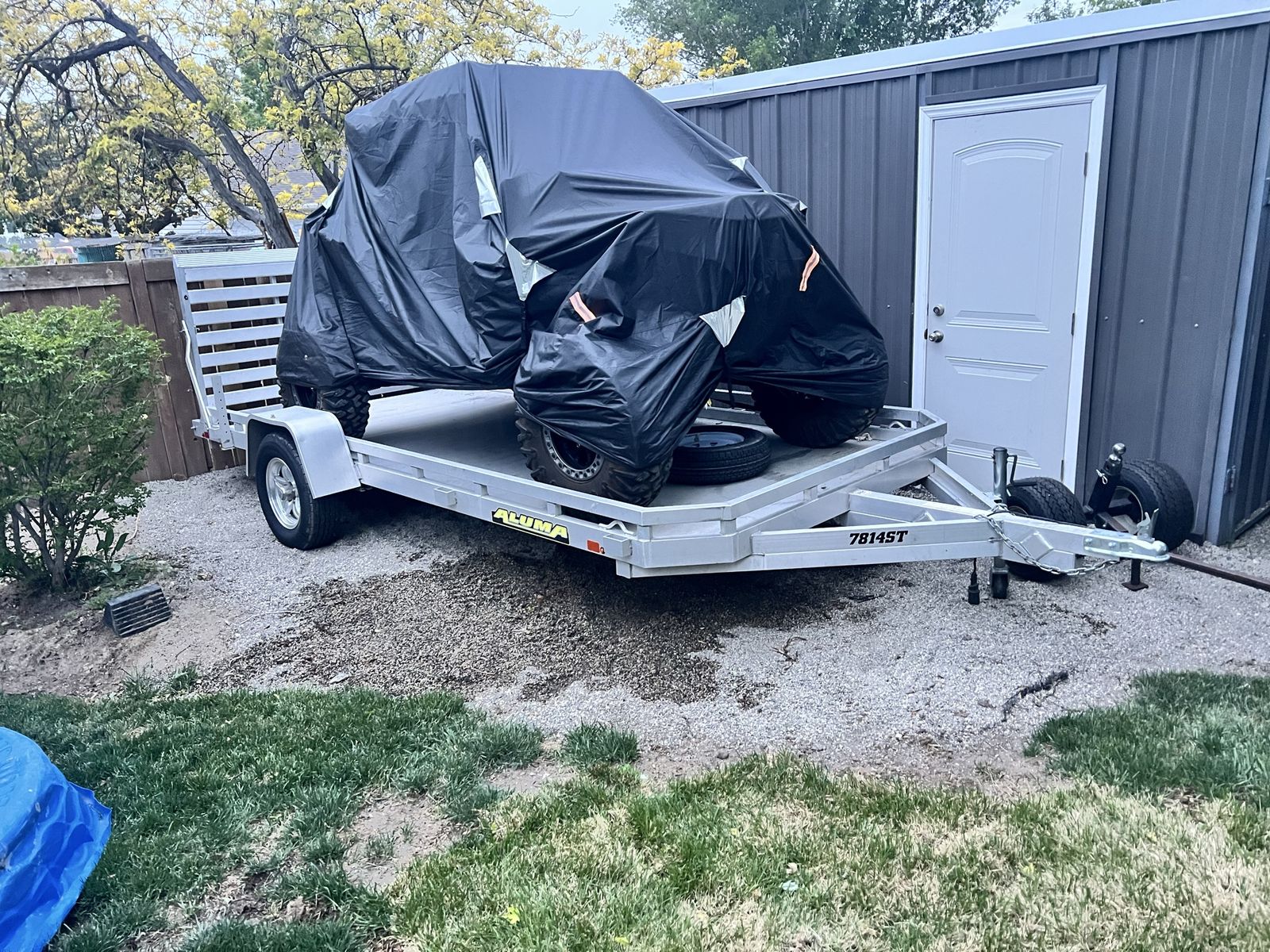 7x14 Aluma Utility Trailer