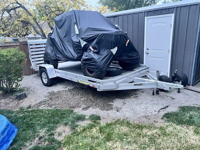 7x14 Aluma Utility Trailer