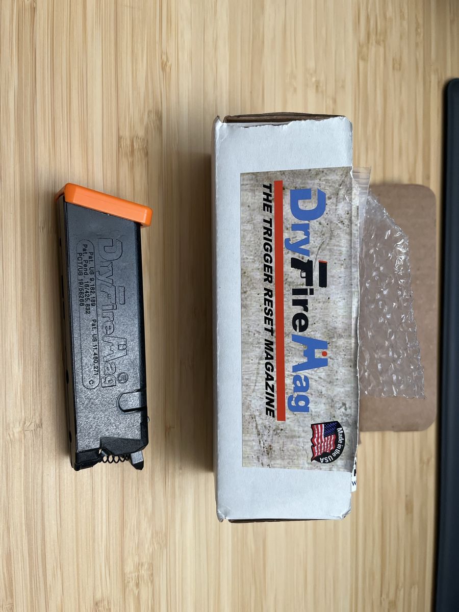 DryFireMag Trigger Reset Magazine with Spring Kit for Glock 9/40/357 45 GAP Double Stack
