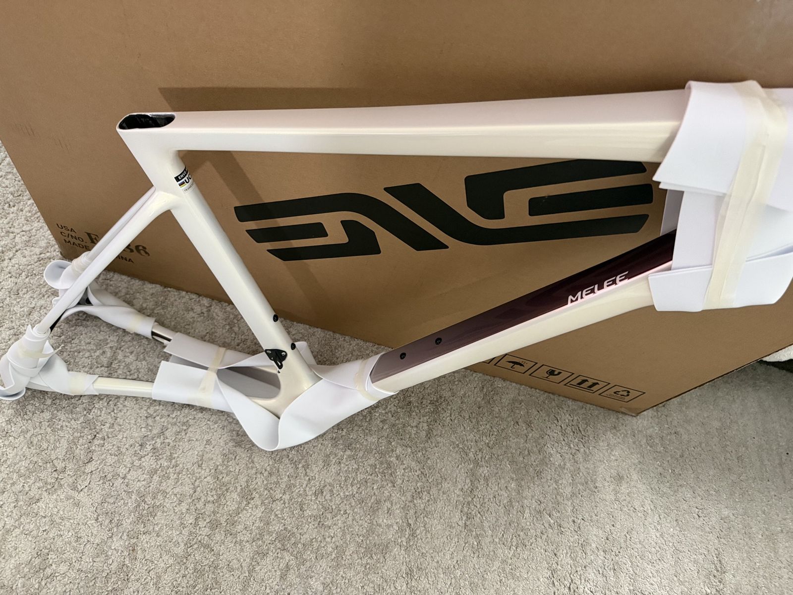 ENVE MELEE 58 CM new slipstream pearl color