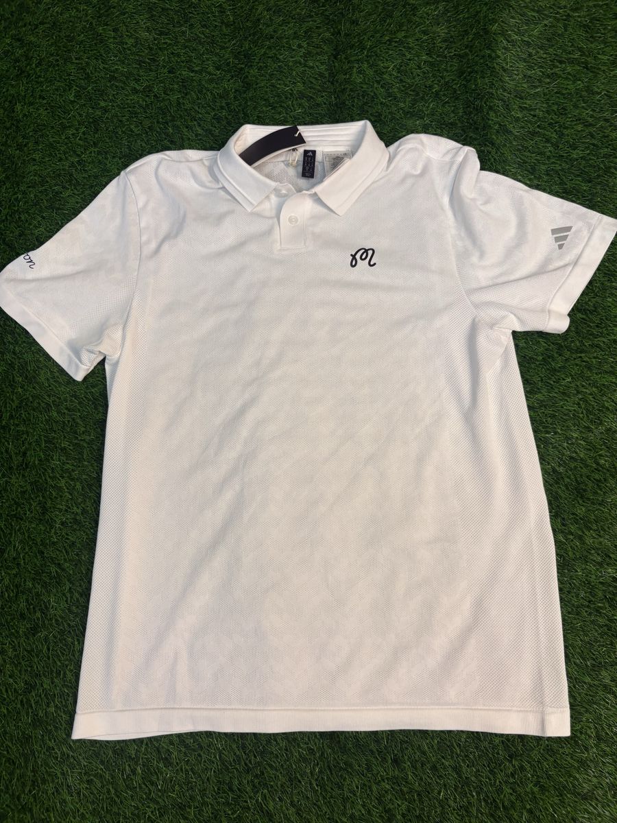 Adidas x Malbon Golf White Polo Shirt