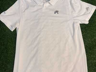 Adidas x Malbon Golf White Polo Shirt