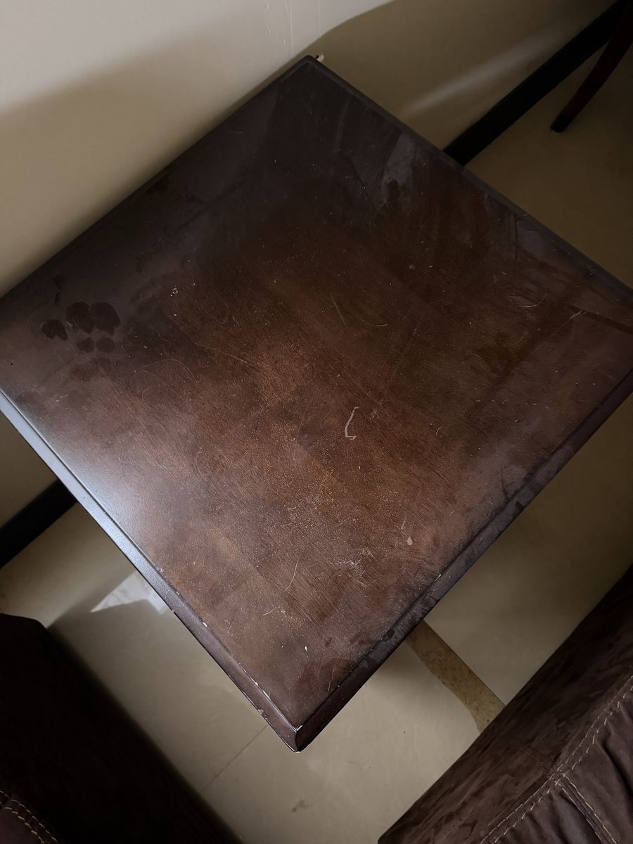 $60 OBO Cherry wood coffee table and 2 side tables