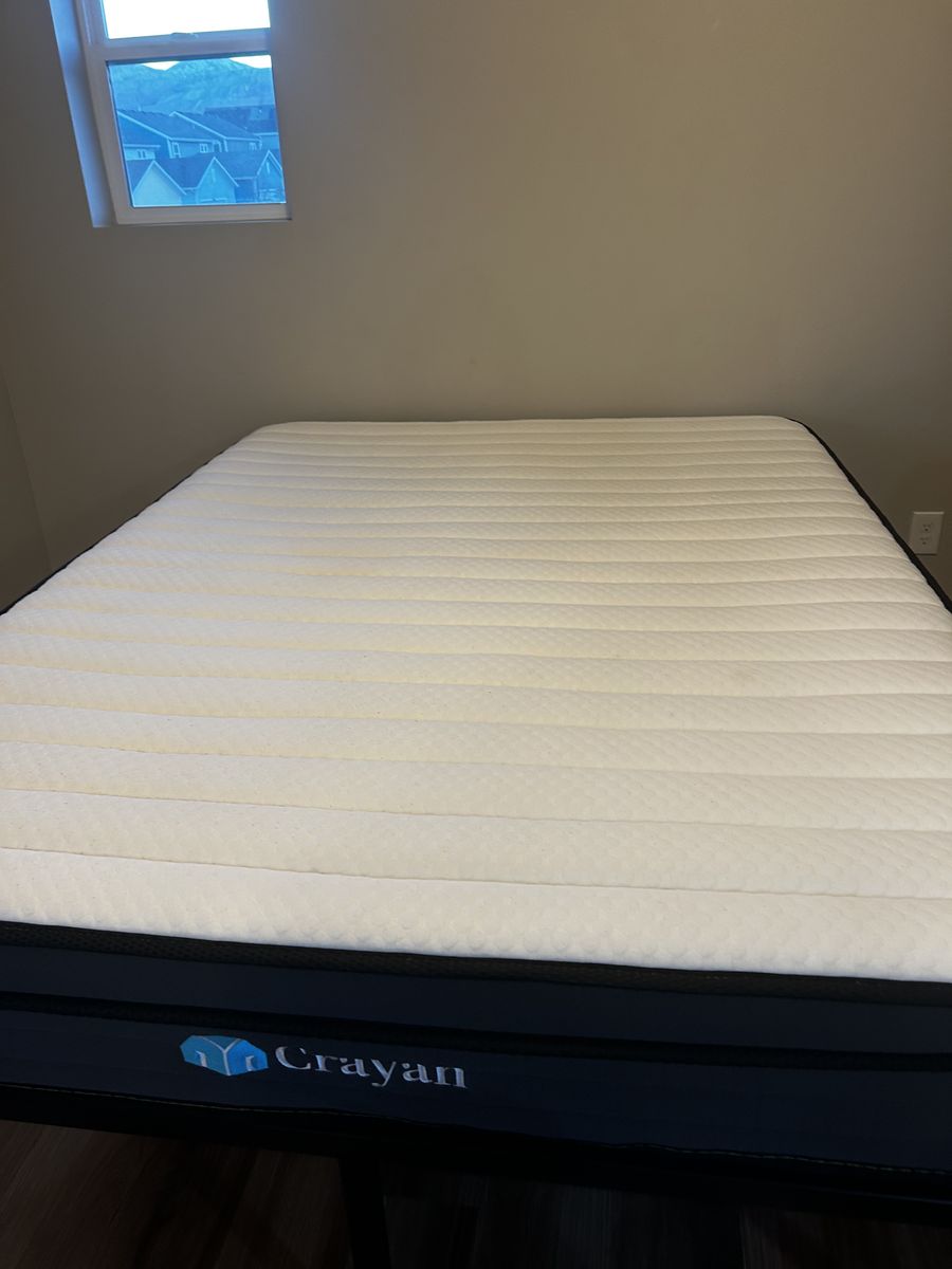 Queen Size Frame and Mattress