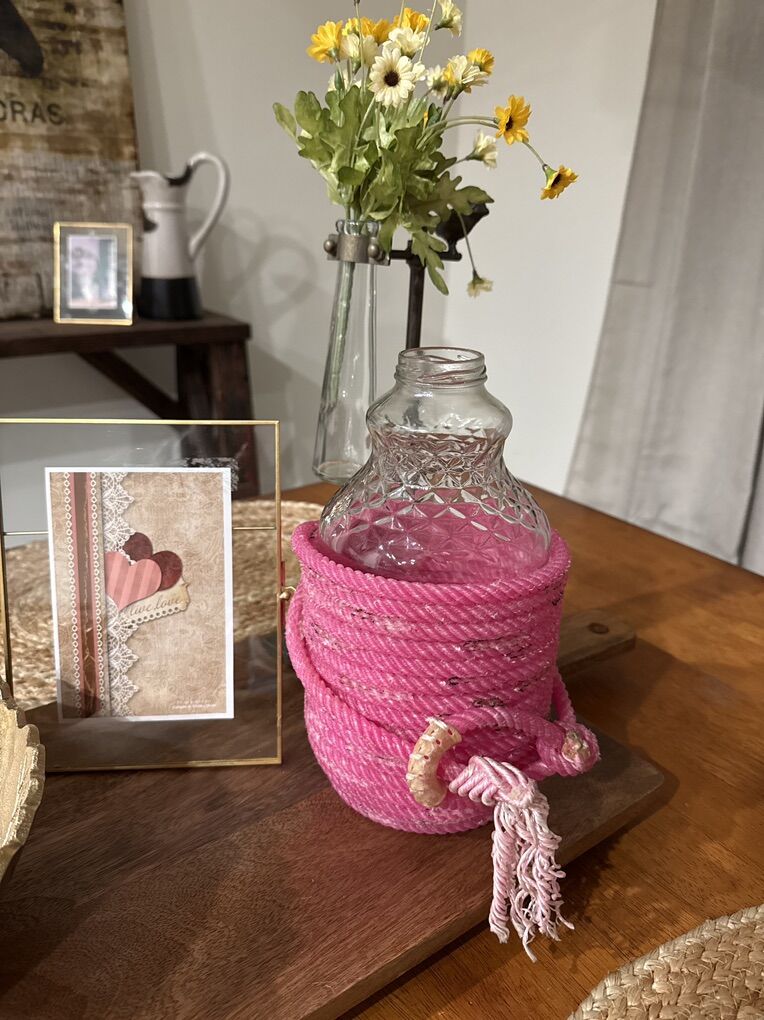 Rope Vase Decor