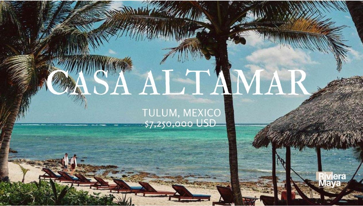 Hotel Boutique on Sale Tankah Tulum Mexico