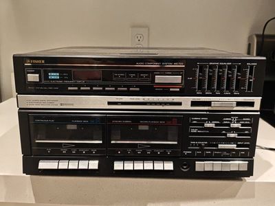 Fisher MC-723 Player and MS-108 Speakers