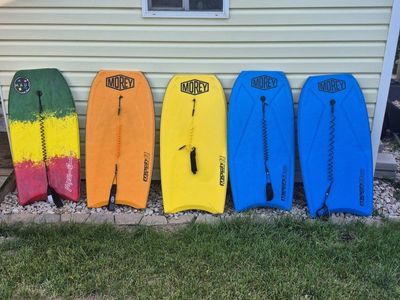 Morey Bodyboards (5-Pack) Variety of Colors & Designs - Kestrel & Mach 7-7 Series
