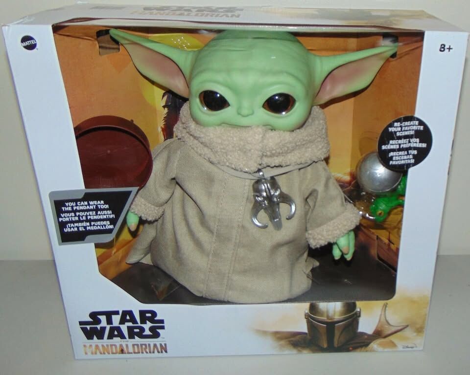 Child Baby Yoda Star Wars The Mandalorian Mattel 4 Accessories Disney Grogu NIB