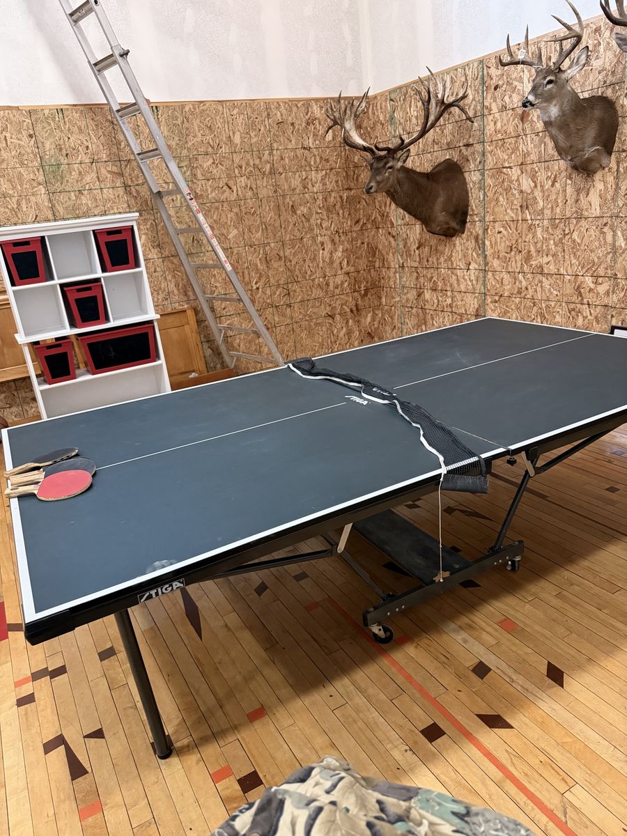 STIGA Ping Pong Table with Net and Paddles - Folding Table Tennis