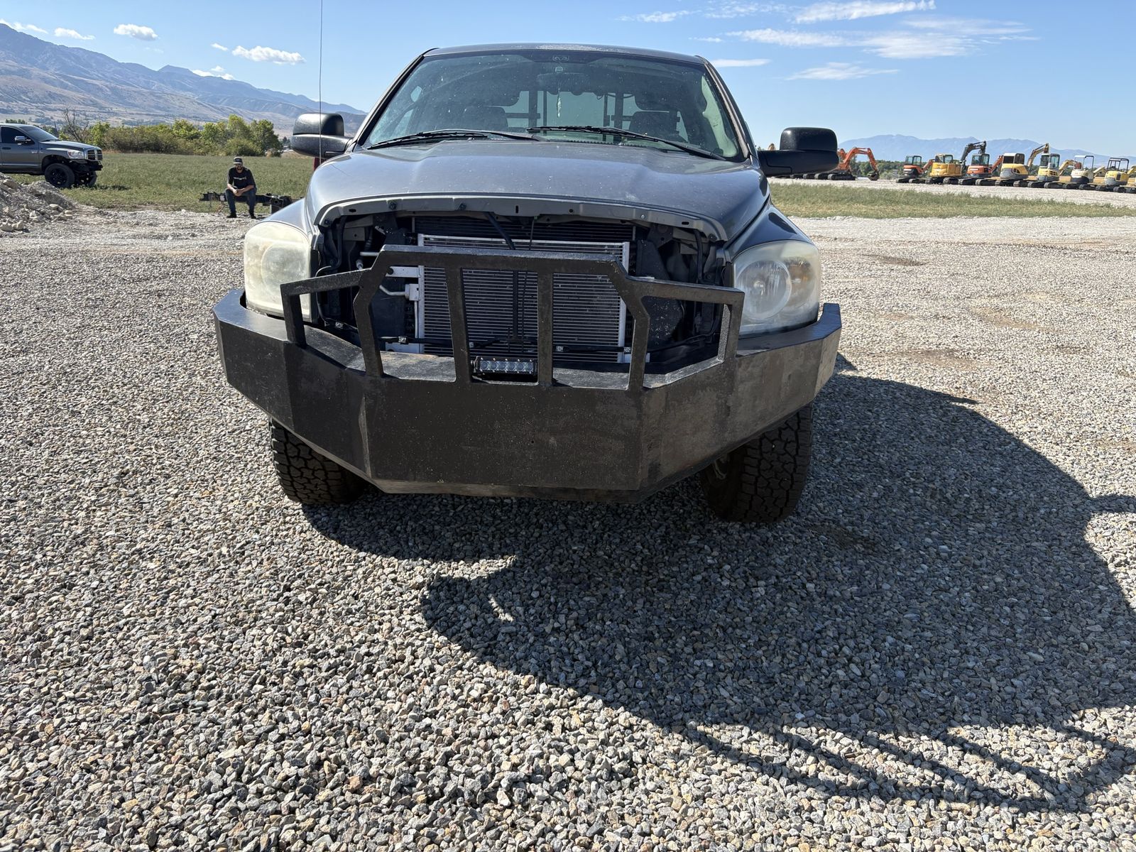 Heavy duty front bumper 3rd gen dodge ram