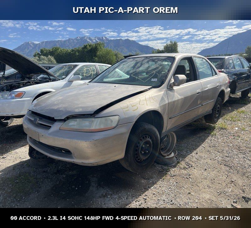 2000 Honda Accord Parts - UTPAP Orem