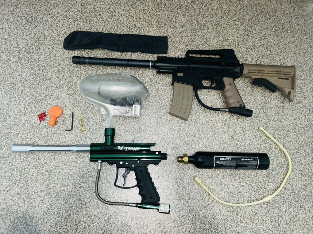 Two Paintball Guns