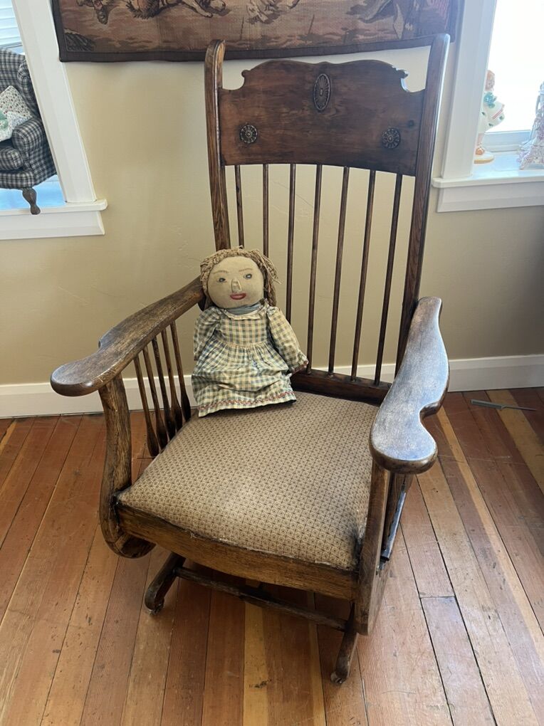 Antique slider Rocking Chair