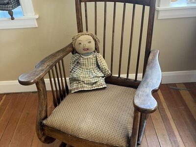 Antique slider Rocking Chair