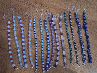 Gemstone bracelets