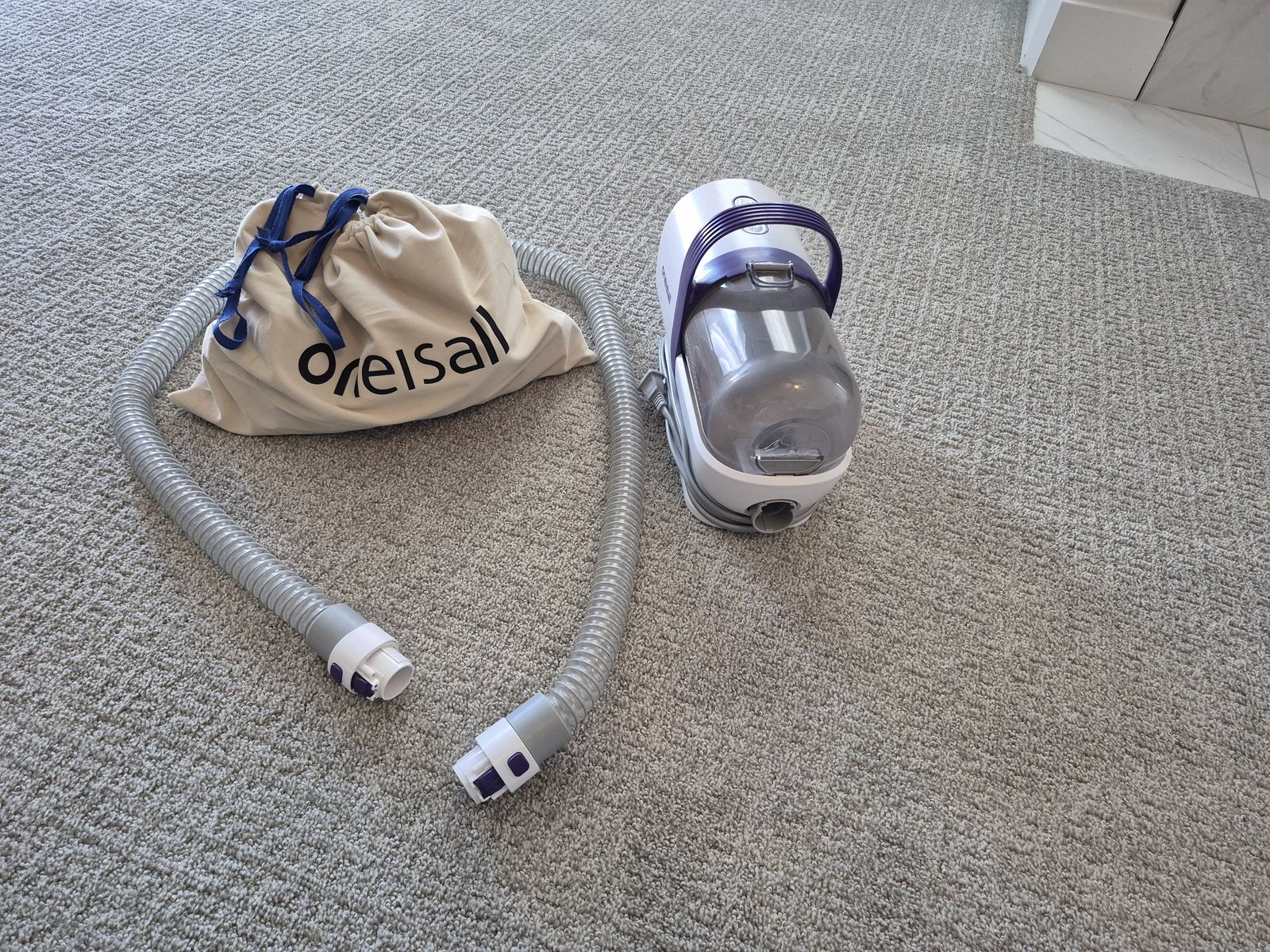 Dog grooming vacuum kit