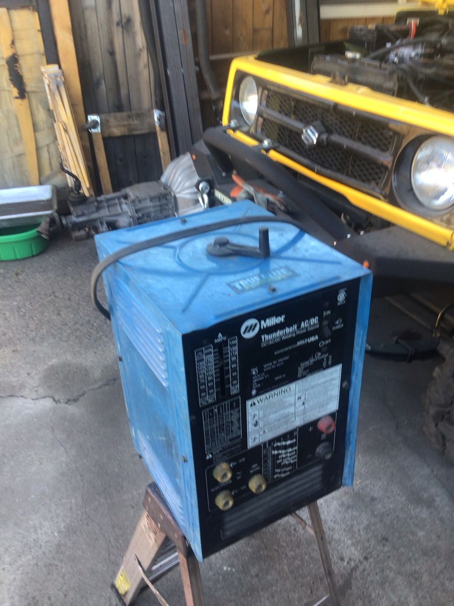 Miller Thunderbolt AC/DC Arc Welder Stick Welding Power Source