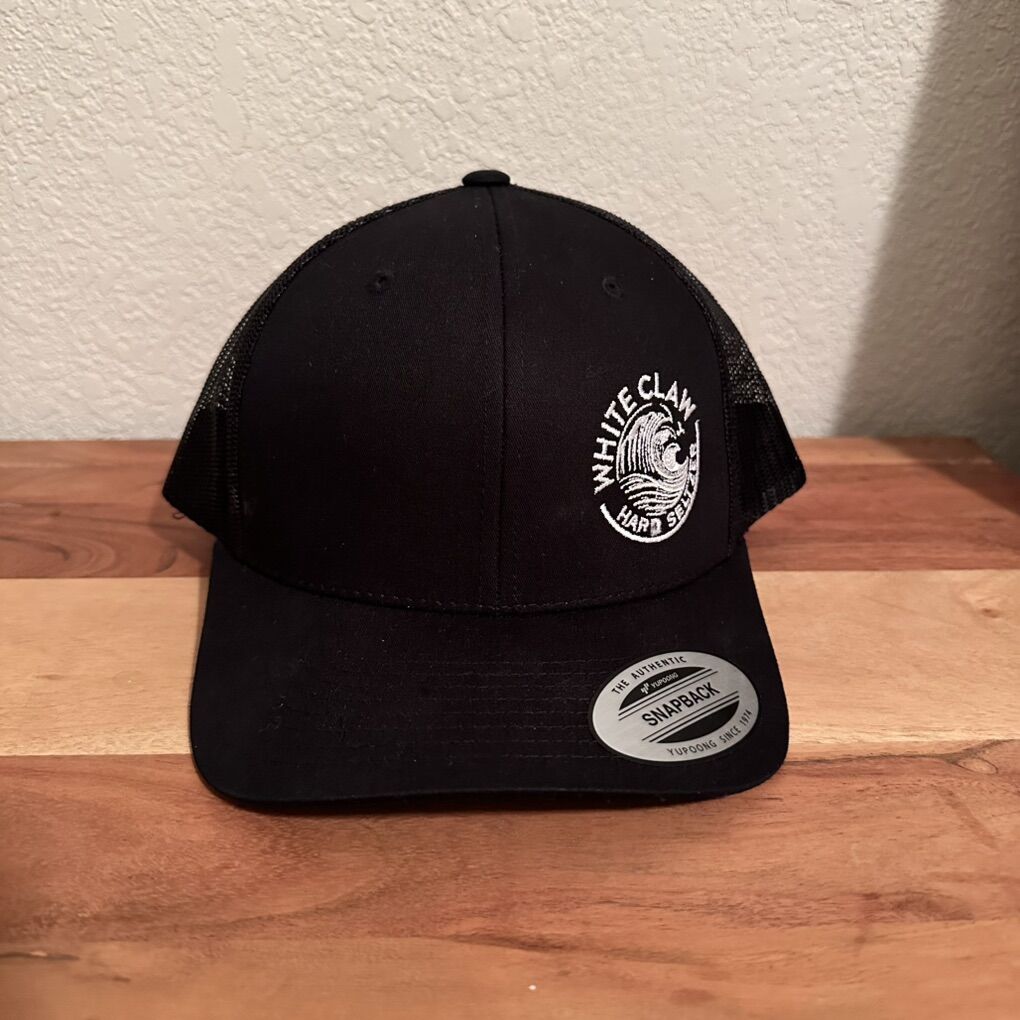 New White Claw Snapback Hat