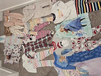 Toddler girl pj bundle 3T - 15 pjs