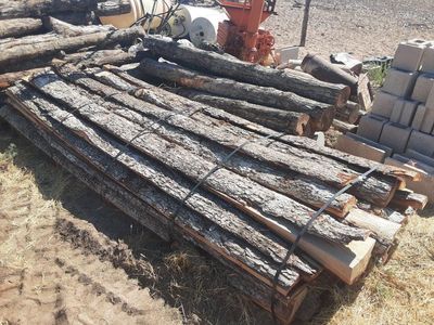 white oak bark edge pieces