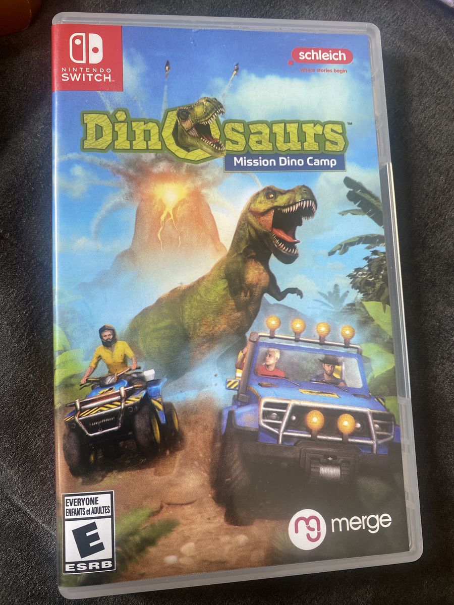 Dinosaurs mission Dino Camp Nintendo switch game