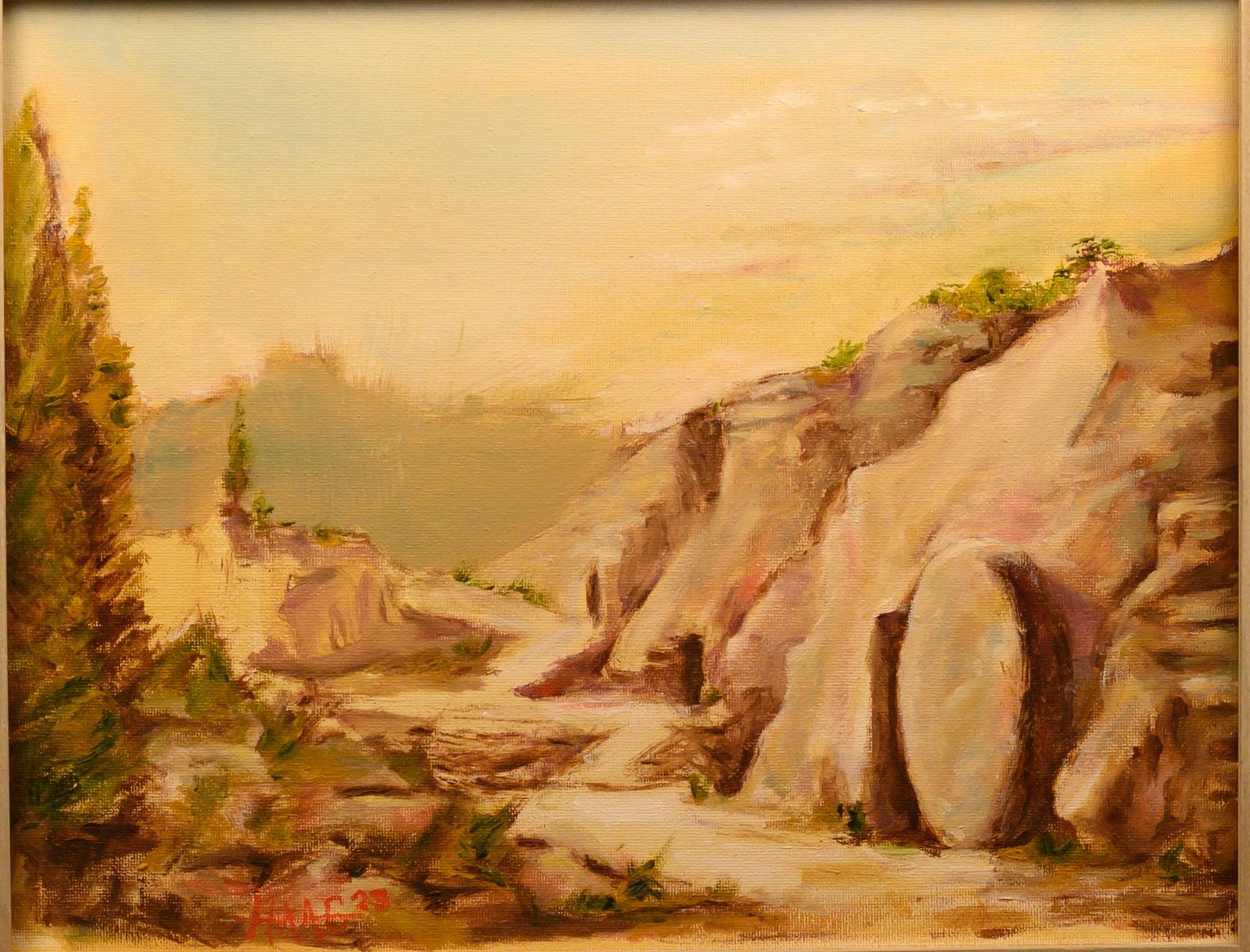 Original Oil Painting "A Beautiful Morning" by Matt Haag | 12 x 14 in