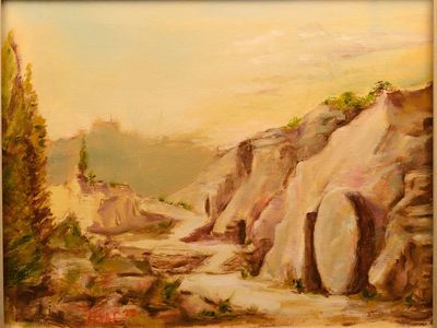 Original Oil Painting "A Beautiful Morning" by Matt Haag | 12 x 14 in