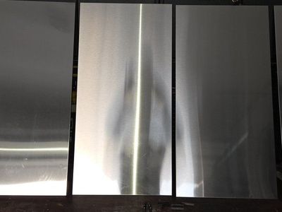 Stainless Steel Sheet Metal Panels - 4-Piece Set