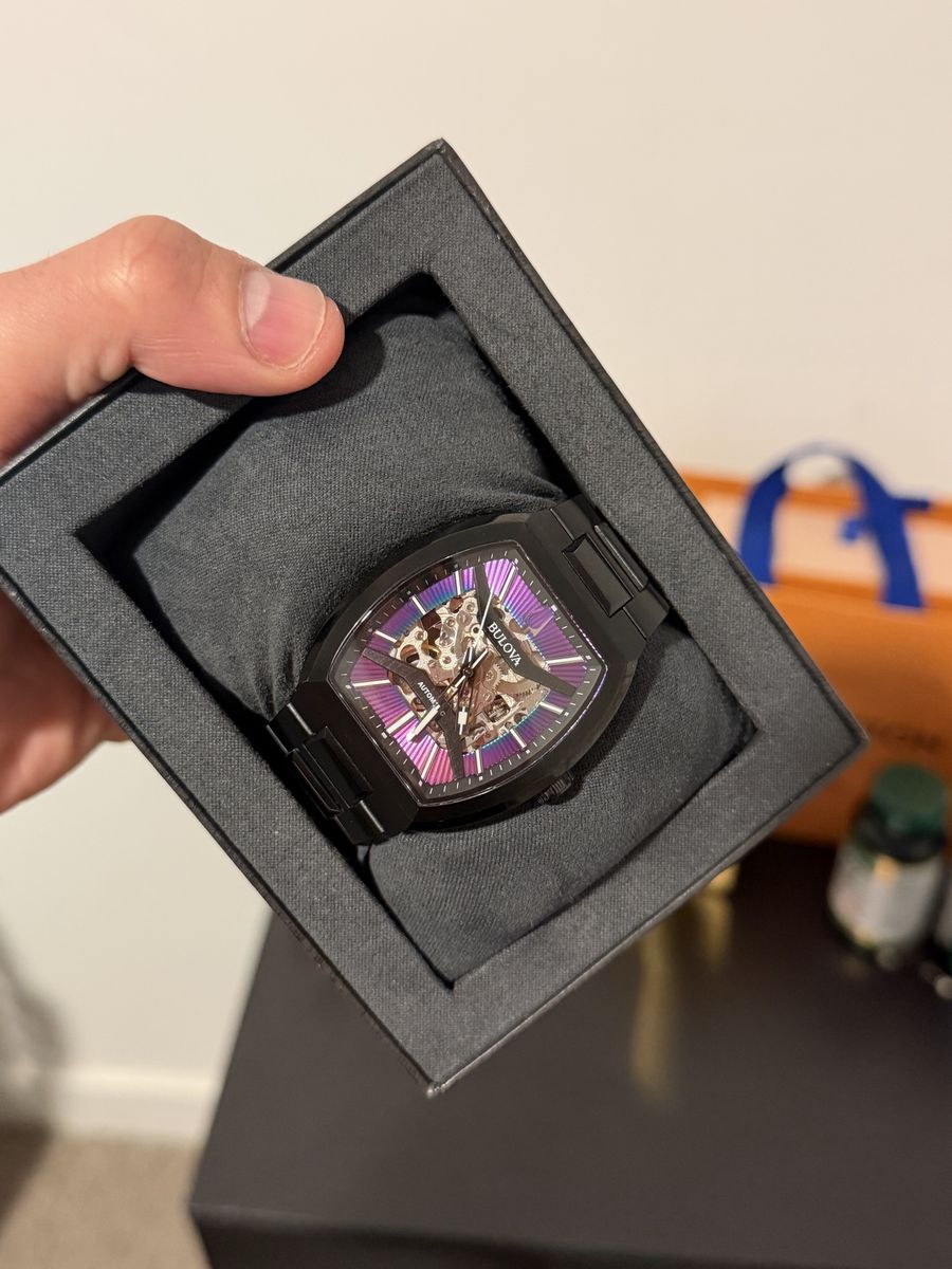 BULOVA MAQUINA BLACK AUTO