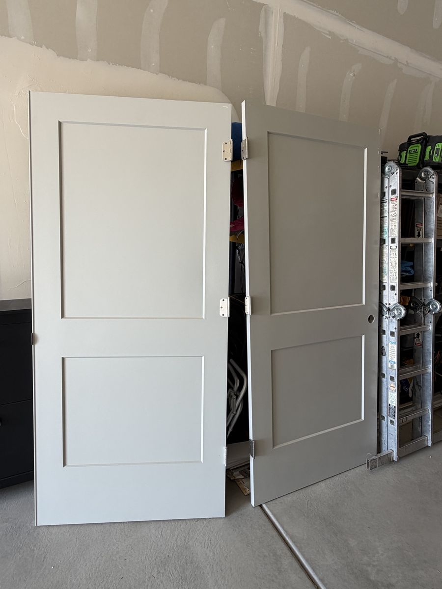 Two Large Doors, Like New